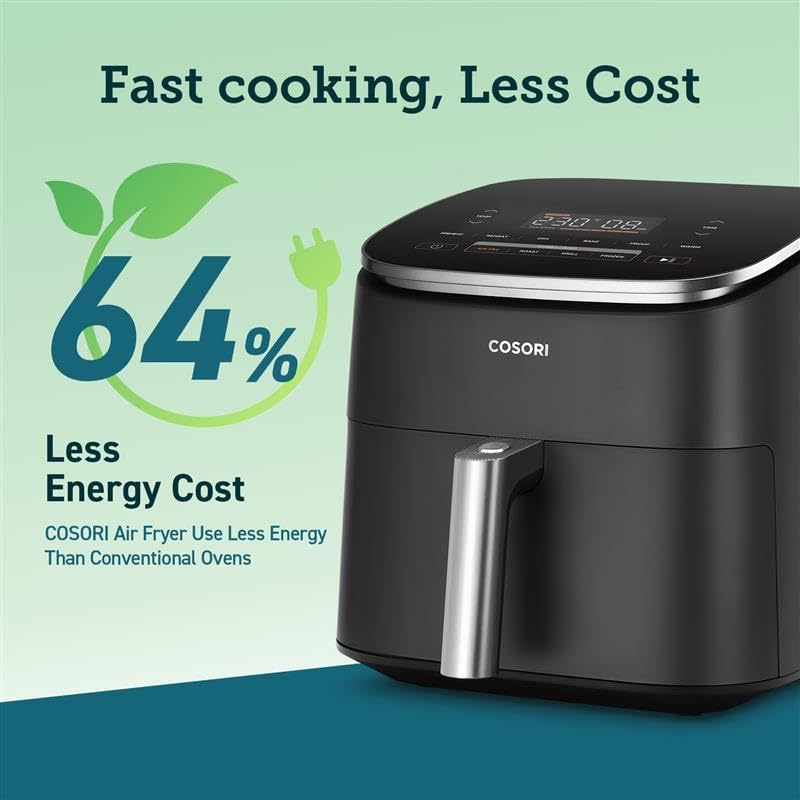 COSORI Air Fryer TurboBlaze, 6L Compact Design - Image 5
