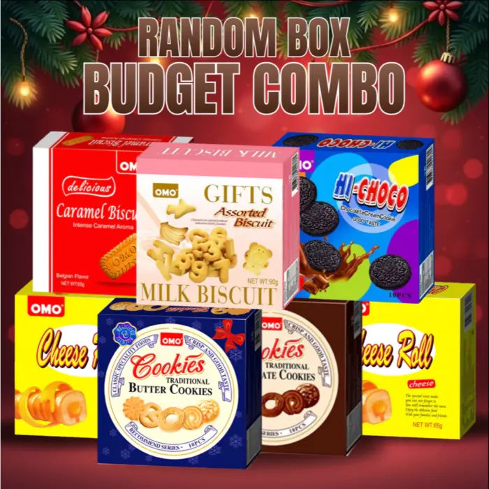 BUDGET COMBO 7 box of Chocolate and Cookies Milky Biscuit Wafer Organic Snack
