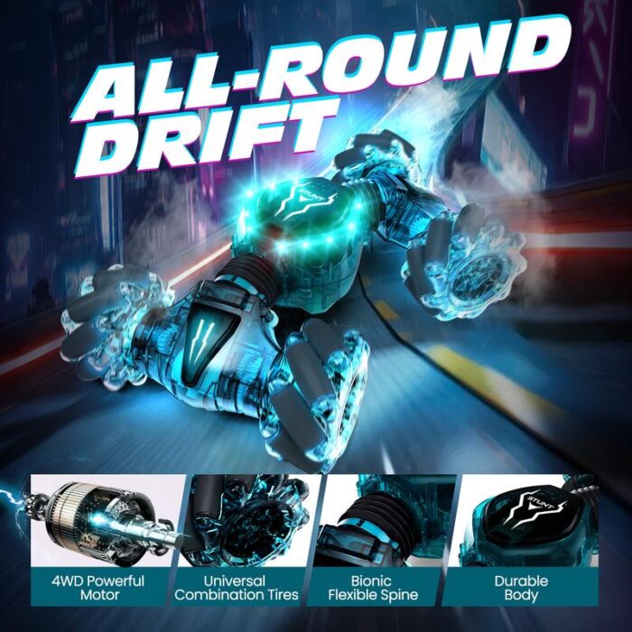 🎁🎅🏼Christmas Early Discount 49% Off💥Gesture Sensing Remote Control Stunt Car Toy