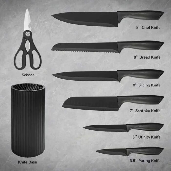 🔥Last Day Discount 49% Off🔥8-Piece Kitchen Knife Set for Chef