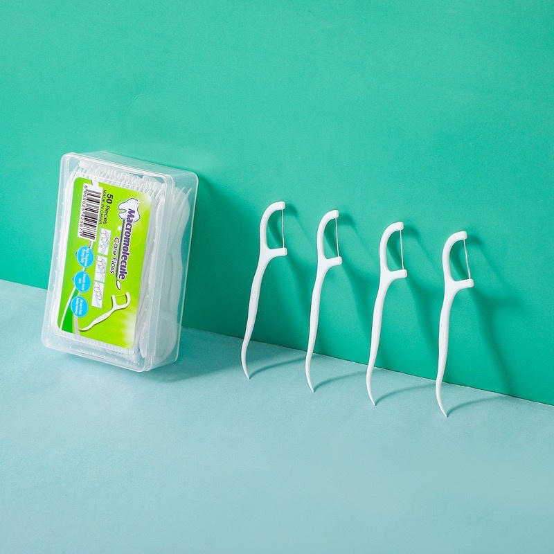 🦷 Clean Teeth Instantly! 500pcs Dental Floss Sticks – Malaysia Ready Stock 🇲🇾