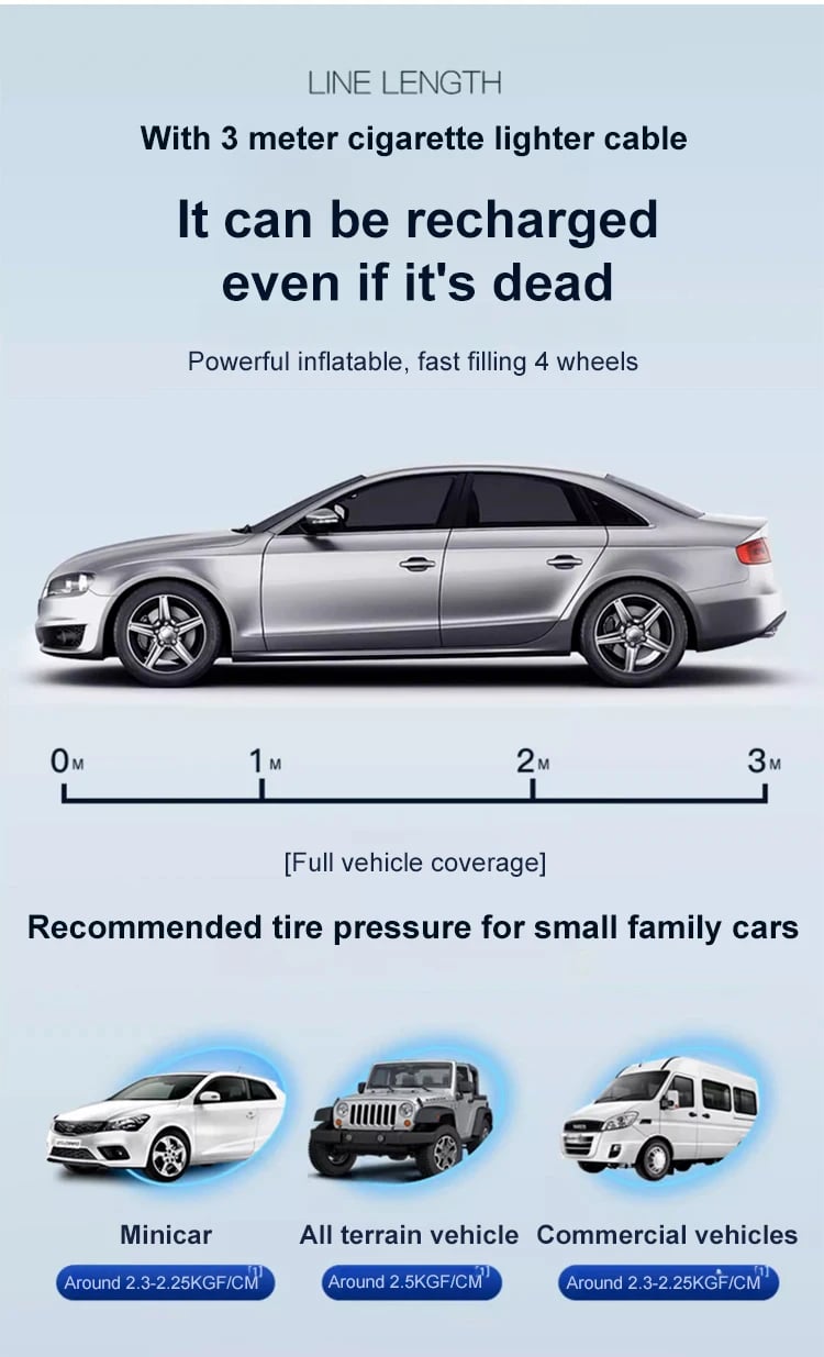 4 in 1 Portable High-Power Car Jump Starter & Air Pump - 🔥2026 New Year Big Pre-Promation 49% OFF🔥