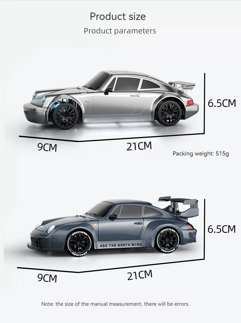 High-Speed 4WD RC Drift Car 🔥 20 km/h Racing Fun with Cool LED Lights