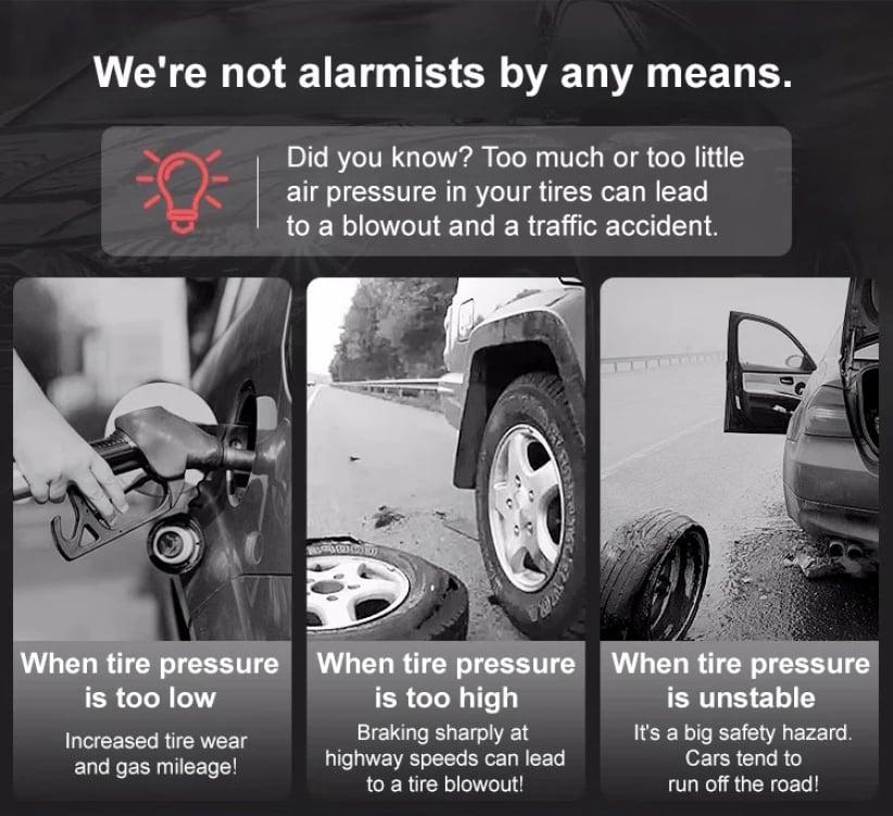 4 in 1 Portable High-Power Car Jump Starter & Air Pump - 🔥2026 New Year Big Pre-Promation 49% OFF🔥